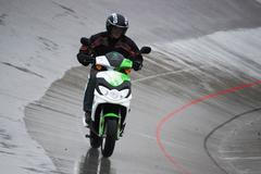 Rekord na elektrickém skútru