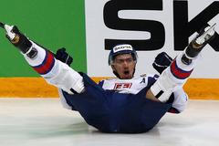 Gólová radost Miroslava Šatana v semifinále MS Česko - Slovensko