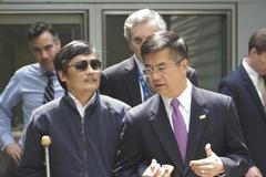 Slepý čínský disident Čchen Kuang-čcheng