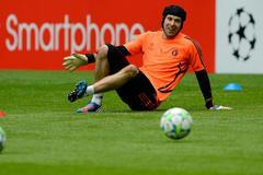 Finále Ligy mistrů, Chelsea - Bayern, trénink