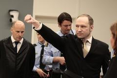 Anders Behring Breivik u soudu