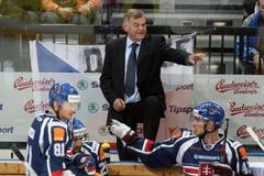 Přípravný zápas, hokej: Česko - Slovensko (Vladimír Vůjtek)