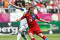 Petr Jiráček v utkání Řecko - Česká republika na Euru 2012