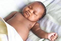 Afroamerické novorozeňě