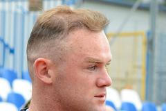 Wayne Rooney a jeho nový účes