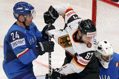 MS v hokeji 2012: Německo - Itálie (Furchner, Johnson)