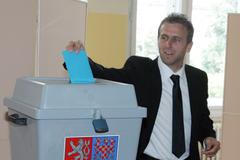 Karel Poborský volí