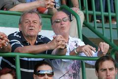 Karel Šíp a Petr Janda na fotbale