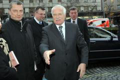 Autogramiáda Václava Klause