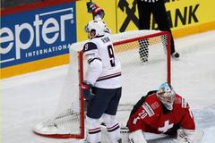 Ryan se raduje z gólu v zápase USA - Švýcarsko