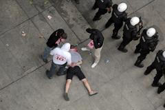 Euro 2012: Násilnosti - fanoušci - Polsko - Rusko