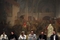 slovanská epopej ve Veletržním paláci