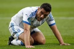 Kostas Katsouranis po utkání Řecko - Česká republika na Euru 2012