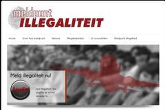 Udavačský web belgické ultrapravicové strany Vlaams Belang