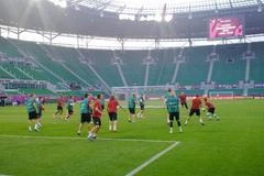 VIDEO Český trénink v předvečer zápasu s Řeckem 2