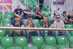 Trénink Čechů před Řeckem