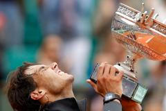 Rafael Nadal Novak Djokovič po finále French Open 2012