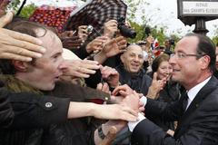 Inaugurace Francoise Hollanda