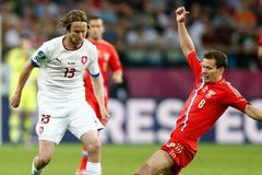 Jaroslav Plašil na Euru 2012. (Rusko - Česká republika)
