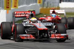 Lewis Hamilton při Velké ceně Kanady