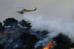 USA - Lesní požáry v Kalifornii