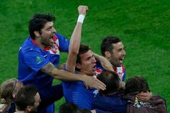 Utkání Euro 2012 mezi Chorvatskem a Irskem