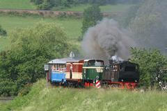 Úzkorozchodná parní železnice