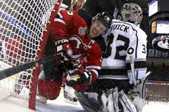 Pátý zápas finále Stanley Cupu New Jersey Devils - Los Angeles Kings