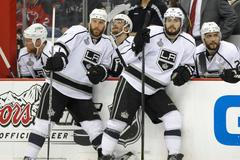 Pátý zápas finále Stanley Cupu New Jersey Devils - Los Angeles Kings