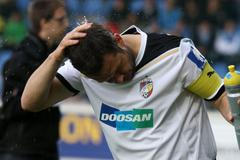 Pavel Horváth v utkání Liberec - Plzeň