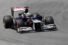 F1 Barcelona, onboard Pastror Maldonado, Williams