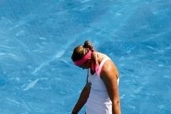 Zklamaná Lucie Hradecká