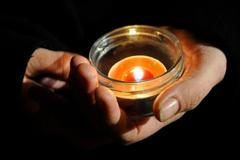 Svíčka za V. Havla v Bratislavě