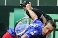 Davis Cup: Česko - Srbsko (Štěpánek)