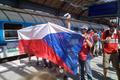Čeští fotbaloví fanoušci před prvním utkáním na Euru 2012