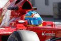 Fernando Alonso při tréninku v Katalánsku