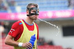 Michal Kadlec na utkání ČR-Maďarsko