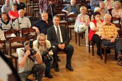 Jiří Dienstbier a Jan Švejnar v Ústí nad Labem