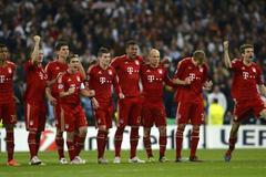 Semifinále LM: Real - Bayern (Hráči Bayernu Mnichov)