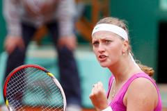 Petra Kvitová ve čtvrtfinále French Open