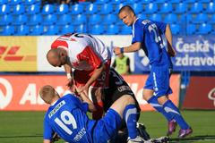 Baník - Slavia, momentky z utkání 29. kola