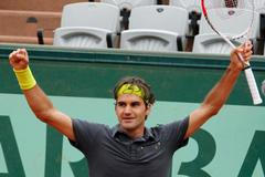 Roger Federer ve čtvrtfinále French Open 2012
