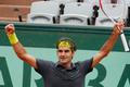 Roger Federer ve čtvrtfinále French Open 2012
