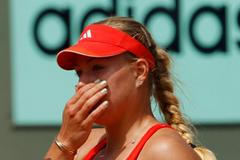 Angelique Kerberová ve čtvrtfinále French Open 2012
