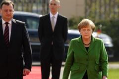 Angela Merkelová v Praze