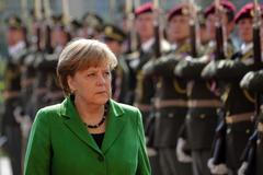 Angela Merkelová v Praze