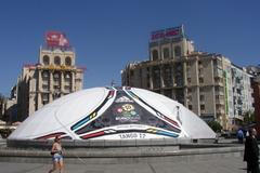 Ukrajina Euro, Náměstí nezávislosti, Kyjev