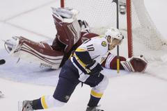 Martin Erat, hokejista českého národního týmu a Nashvillu Predators