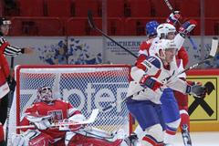 MS v hokeji 2012: Česko - Norsko (Jakub Kovář, radost Norska)