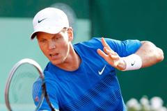 Tomáš Berdych v osmifinále French Open 2012